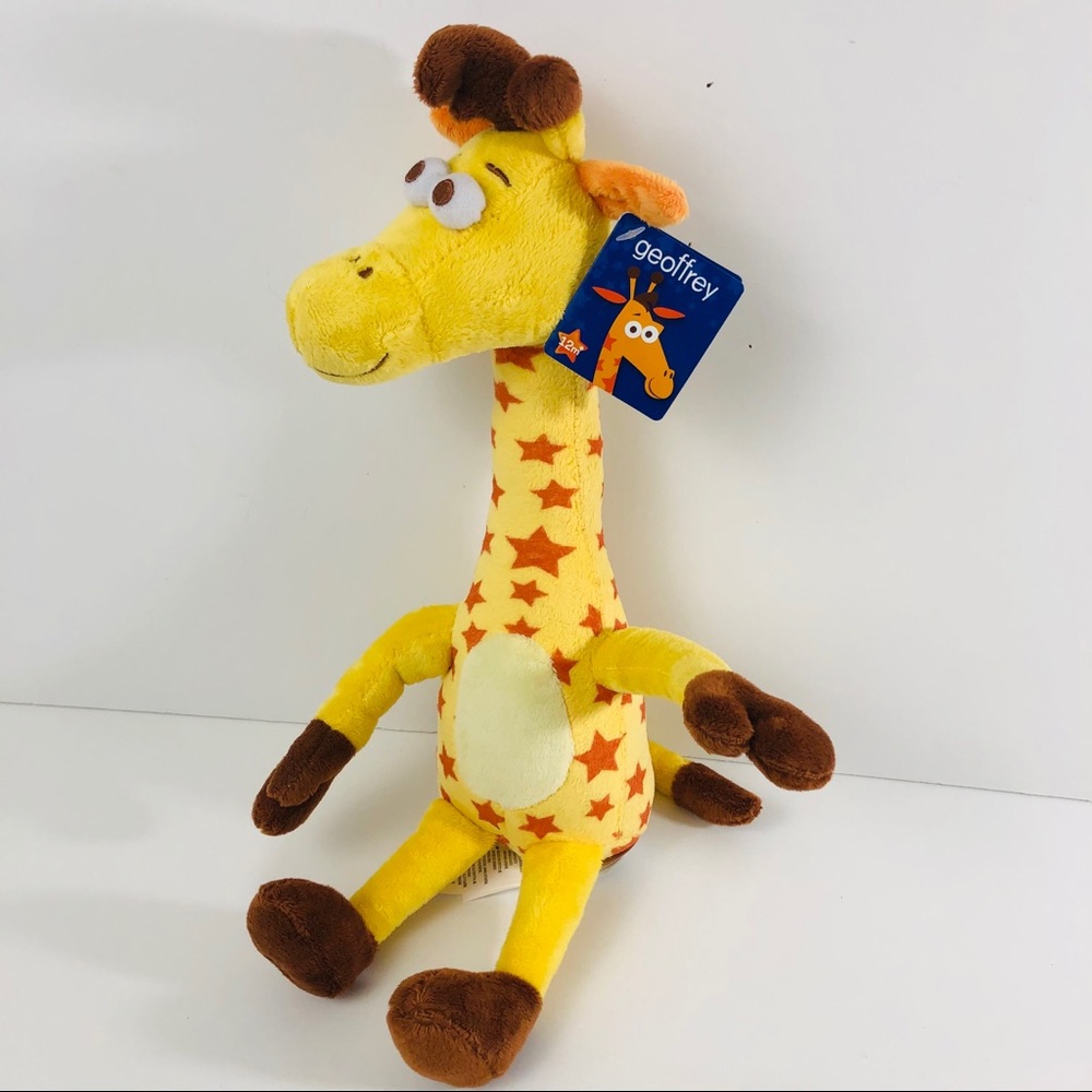 Toys R Us Geoffrey Giraffe Plush Stuffed Animal Toy New